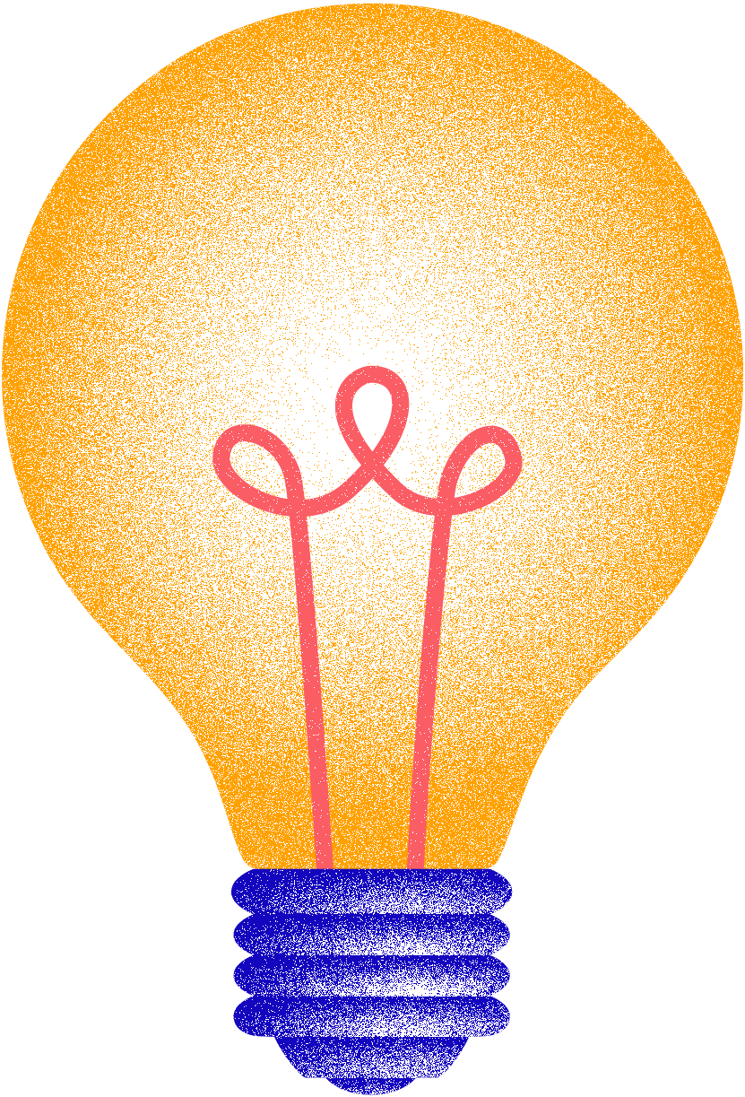 illustrierte Glühbirne