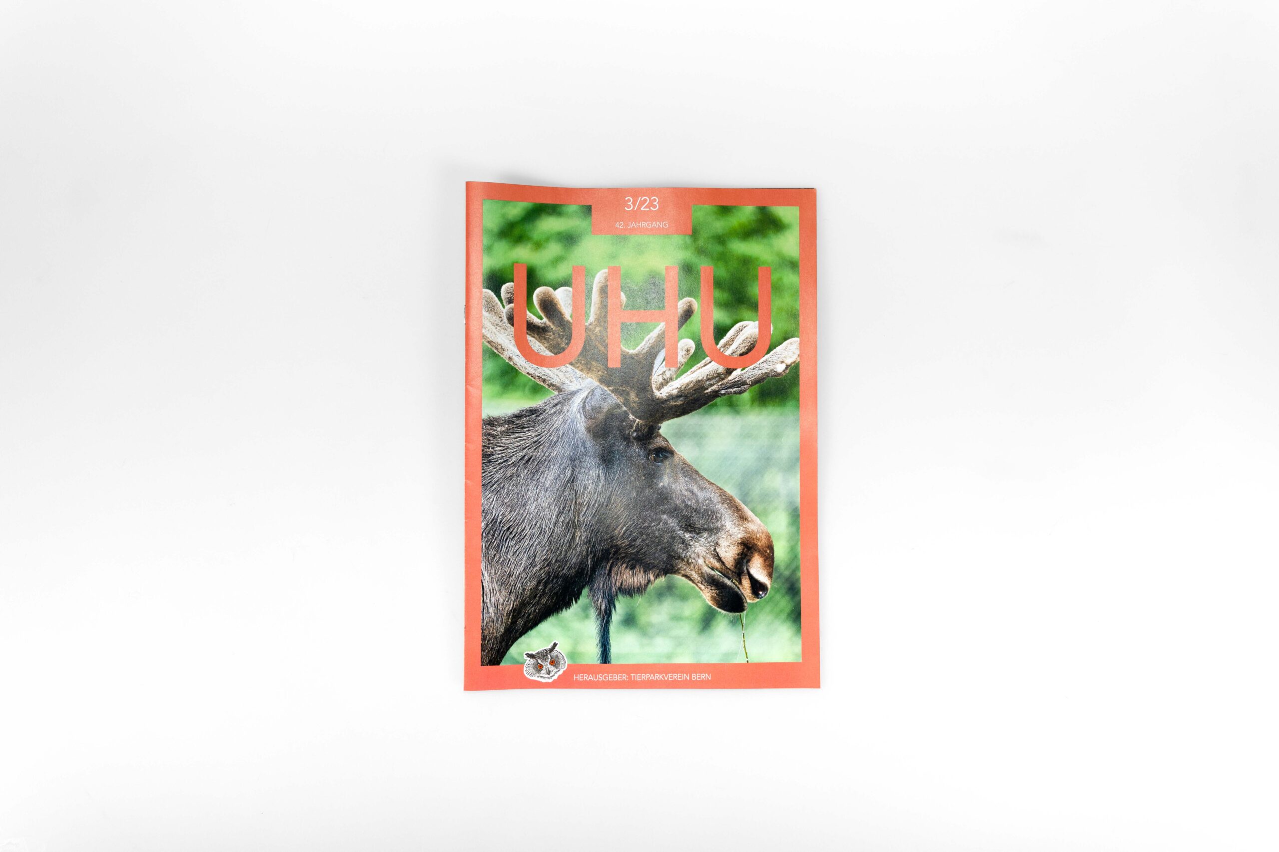 layoutgestaltung «UHU»_Tierparkverein Bern-titelbild